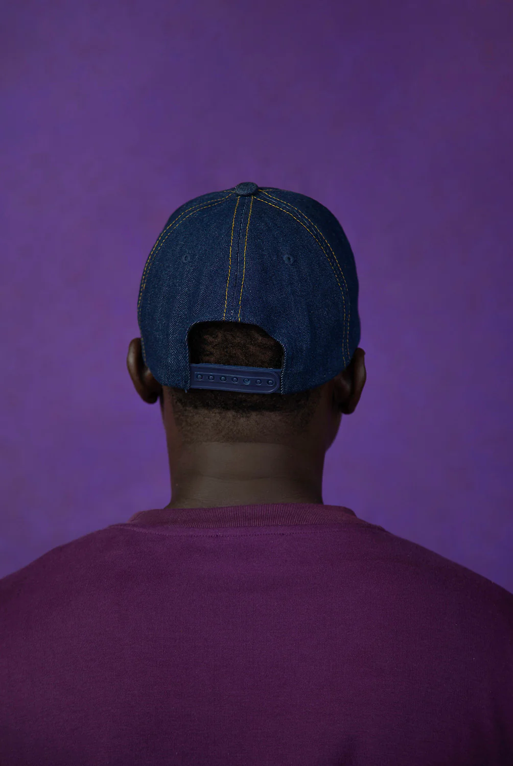 Kai Denim Logo Embroidered Cap - Image 3