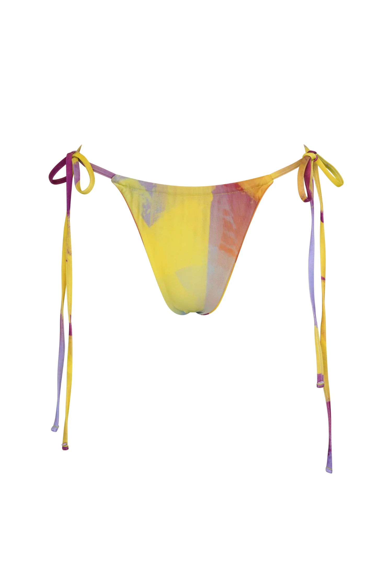 Kaikini String Printed Bikini Bottoms -  Ayo Print - Image 4