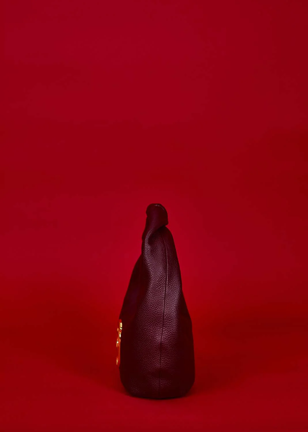 Little London Leather Mini Handbag - Burgundy - Image 4
